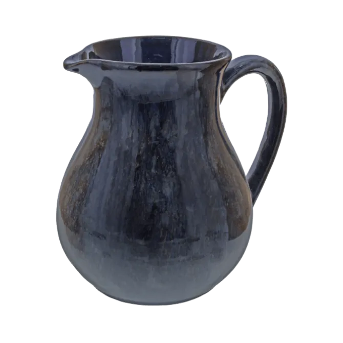 Oldenhof 1821 Nice karaf 2,5 liter aardewerk spickelblauw