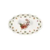 Oldenhof Nostalgic Christmas serveerbord 40 x 25,5 cm porsel