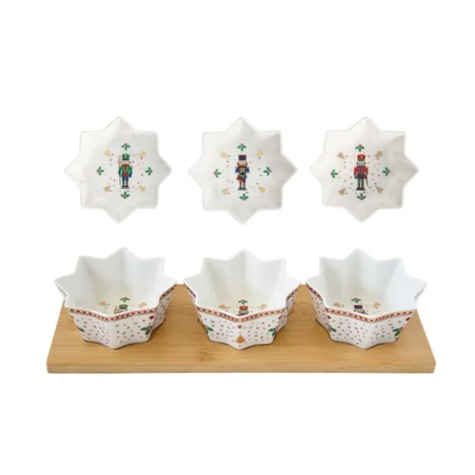 Oldenhof Nutcracker ster tapasset 4-delig