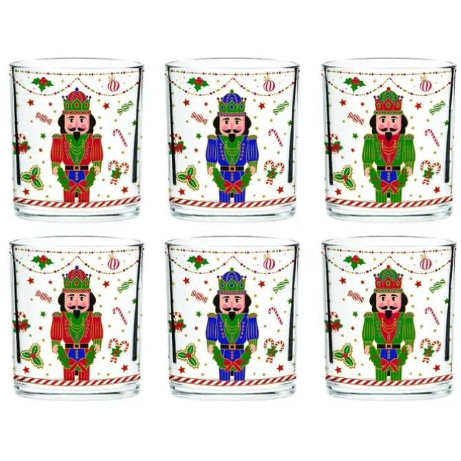 Oldenhof Nutcracker Twist glas 250 ml glas 6 stuks