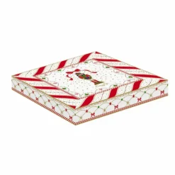 Oldenhof Nutcracker Twist Ster bord 19 cm porselein