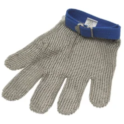 Oldenhof oesterhandschoen L rvs blauw