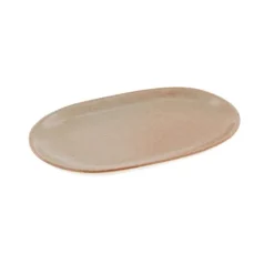 Oldenhof 1821 ovale schaal ø 16 x 23 cm aardewerk beige