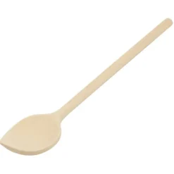 Oldenhof pollepel met punt 25 cm hout naturel