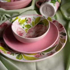 Oldenhof Rosa Romantica schaal ø 20 cm aardewerk