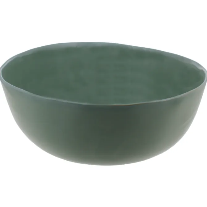 Oldenhof saladeschaal ø 30 cm aardewerk saliegroen
