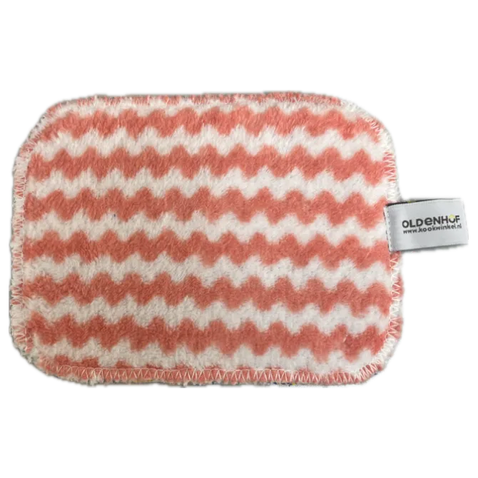Oldenhof Scrubby multifunctionele doek 16 x 12 cm met grove en zachte zijde