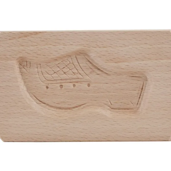 Oldenhof speculaasplank Klomp 15 x 9 cm hout