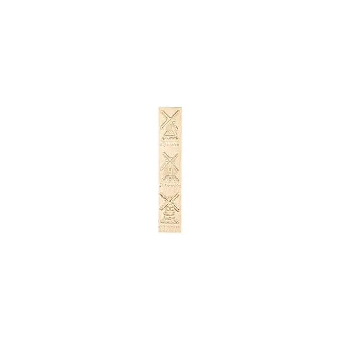 Oldenhof speculaasplank molens 46,5 cm hout 3 stuks