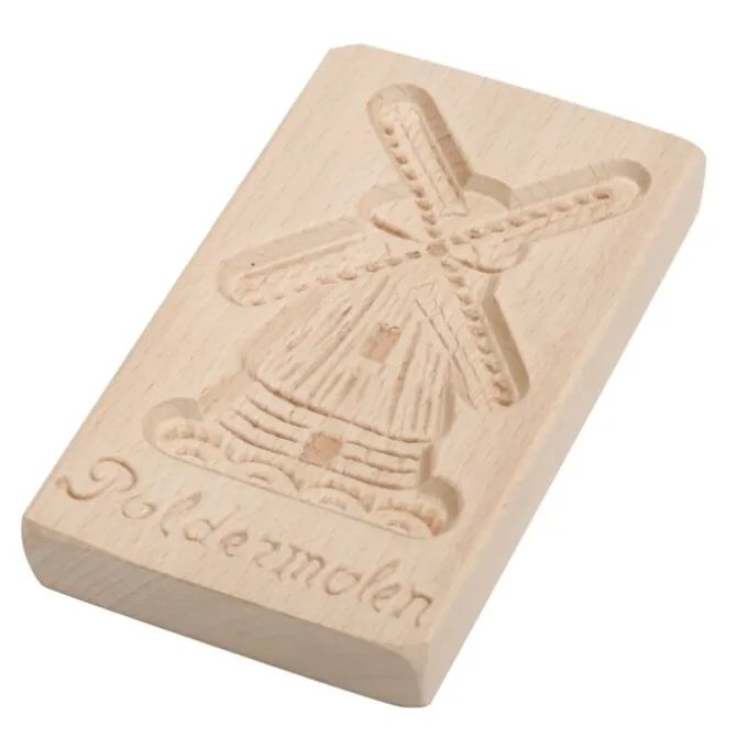 Oldenhof speculaasplank Poldermolen 15 cm hout