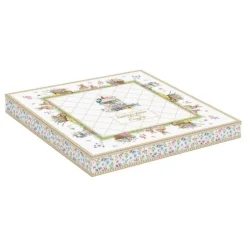 Oldenhof Spring Bloom tapasbord 25 x 25 cm porselein