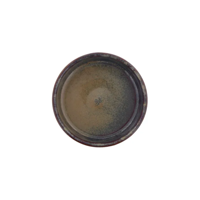 Oldenhof 1821 tapasschaal recht ø 13 x 3,5 cm aardewerk mosgroen