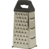 Oldenhof Torre blokrasp 24 cm rvs zwart