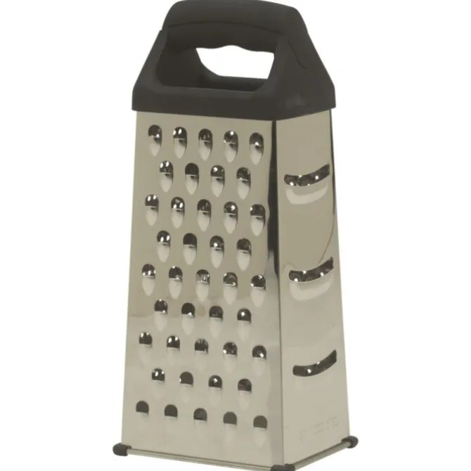 Oldenhof Torre blokrasp 24 cm rvs zwart