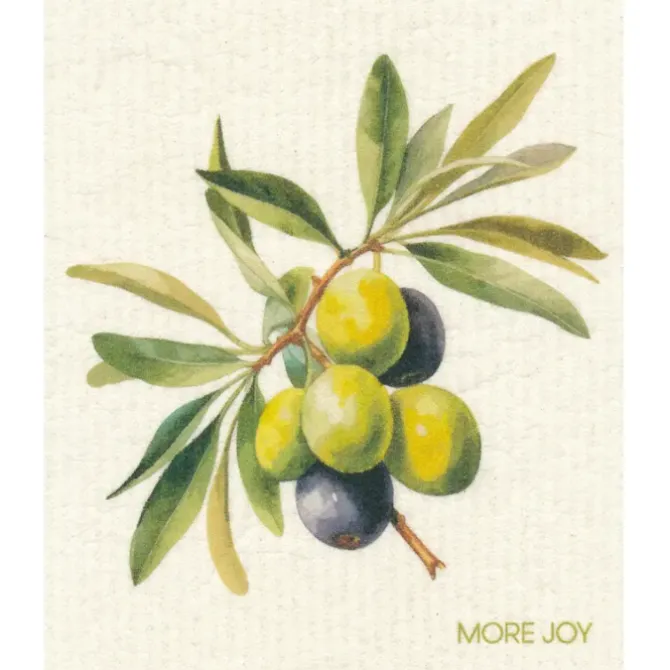 Oldenhof vaatdoekje 20 x 17 cm Olives