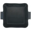 Oldenhof vierkante ovenschaal 20 x 20 cm aardewerk blauw