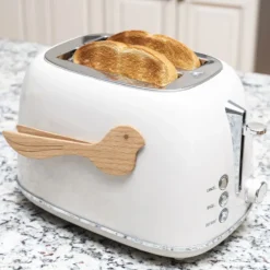 Oldenhof vogel toaster tang met magneten 16,5 x 5,8 cm