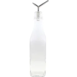 Olipac oliefles 500 ml glas rvs