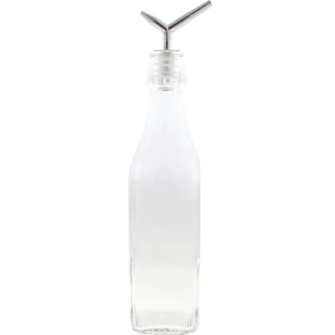 Olipac oliefles 500 ml glas rvs