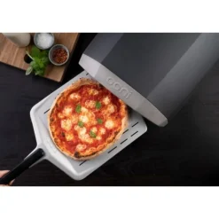 Ooni pizzaschep 30 cm aluminium geperforeerd voor model 12