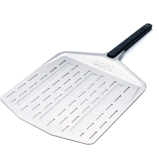 Ooni pizzaschep 30 cm aluminium geperforeerd voor model 12