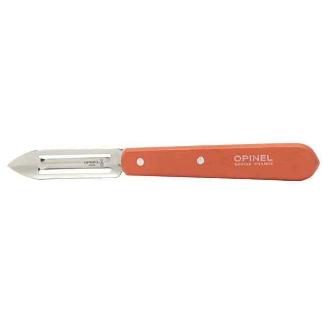 Opinel dunschiller No. 115 6 cm rvs oranje