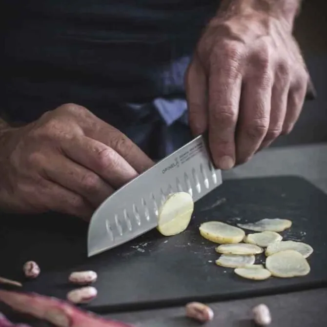 Opinel Les Forgés 1890 Santoku 17 cm rvs
