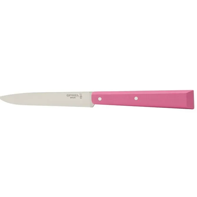 Opinel steakmes N°125 22 cm rvs roze