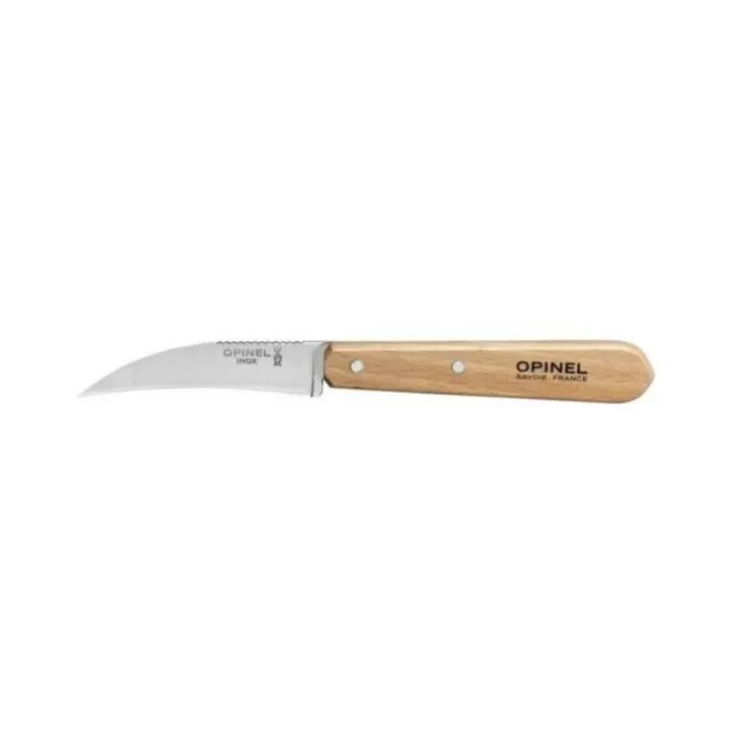 Opinel tourneermes No.114 7 cm rvs hout
