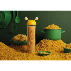 Ototo Noodle Monster voorraadpot 35 cm kunststof geel