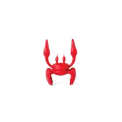 Ototo Red lepelhouder en stoomaflater 7,5 cm silicone rood