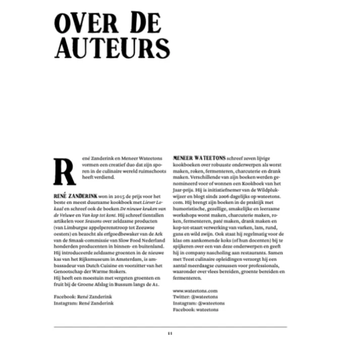 Over inpakken : technieken en recepten | Meneer Wateetons