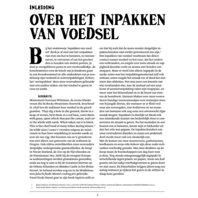 Over inpakken : technieken en recepten | Meneer Wateetons