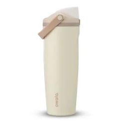 Owala FreeSip Sway waterfles 890 ml rvs Lightly Toasted