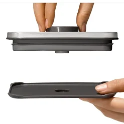 OXO Good Grips POP SteeL 2.0 voorraadpot vierkant 4,2 liter kunststof rvs