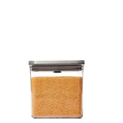 OXO Good Grips POP SteeL 2.0 voorraadpot vierkant 2,6 liter kunststof rvs