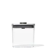 OXO Good Grips POP SteeL 2.0 voorraadpot rechthoekig 1,6 liter kunststof rvs