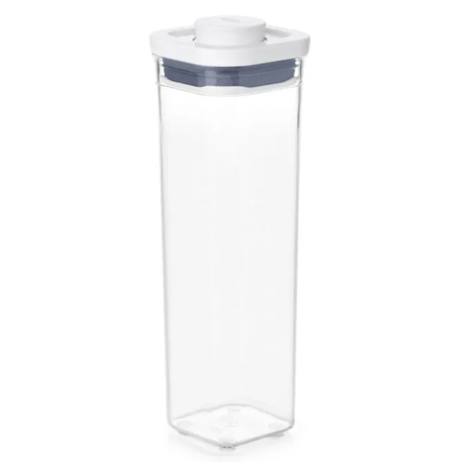 OXO Good Grips POP 2.0 voorraadpot vierkant 2,1 liter kunststof wit