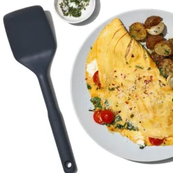 OXO Good Grips spatel 30 cm silicone grijs