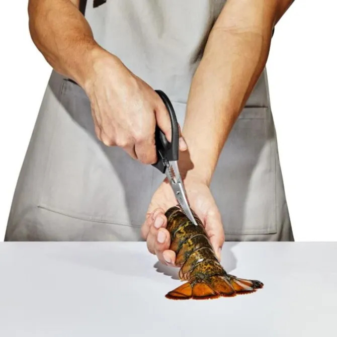 OXO Kreeftenschaar 19,3 cm zwart rvs