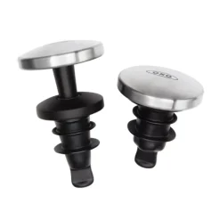 OXO SteeL wijnflesstop rvs 2 stuks