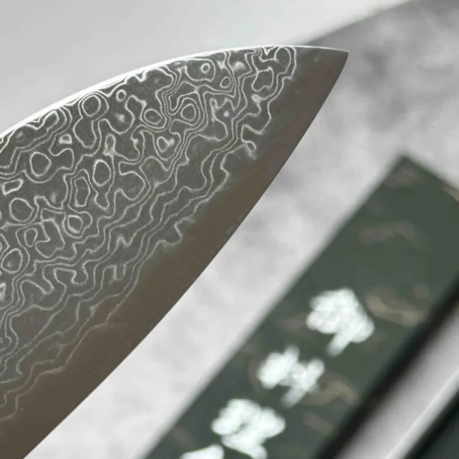 Pateru Santoku 18 cm SG-2 staal