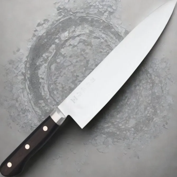 Pateru Warikomi Gyuto 21 cm AUS-10