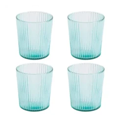 Paveau drinkglas 250 ml borosilicaatglas Lucky 4 stuks