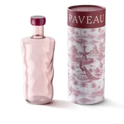Paveau Swirl Bottle 750 ml borosilicaatglas Silt