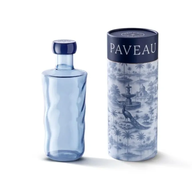 Paveau Swirl Bottle 750 ml borosilicaatglas Midnight