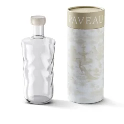 Paveau Swirl Bottle 750 ml borosilicaatglas Wave