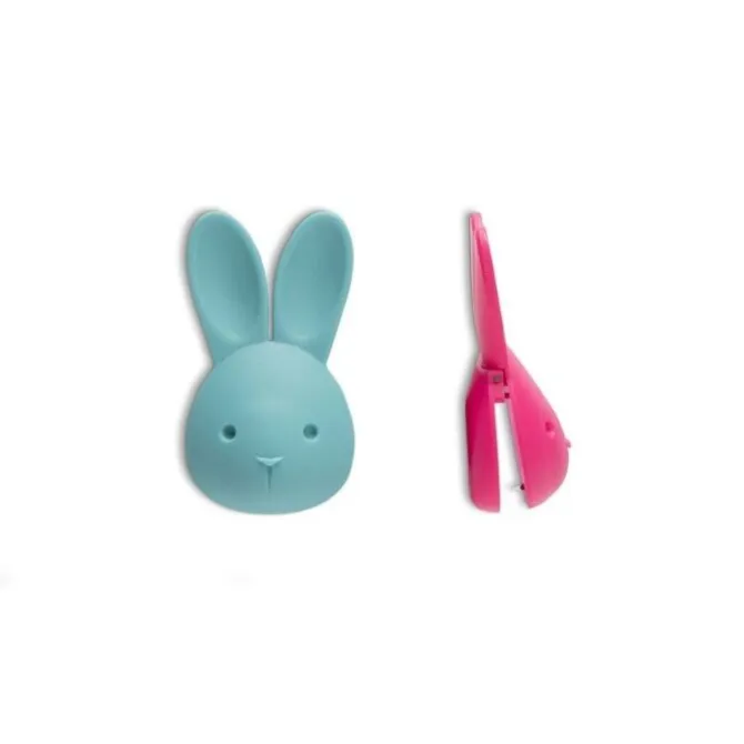 Peleg Bag Bunny zakjes opener 6,6 cm kunststof turquoise