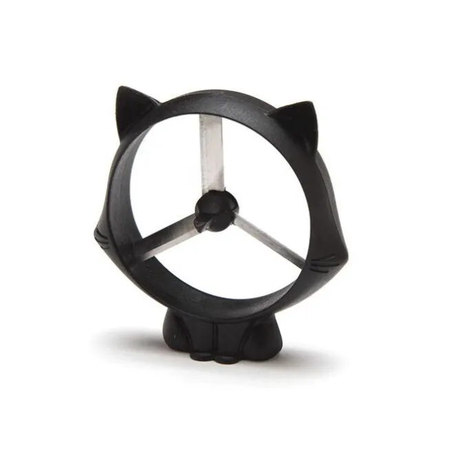 Peleg Curly Cat groentesnijder ø 6,8 cm kunststof en rvs zwart