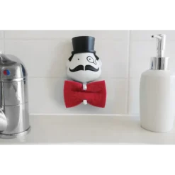 Peleg Mr. Sponge schuursponshouder kunststof zwart